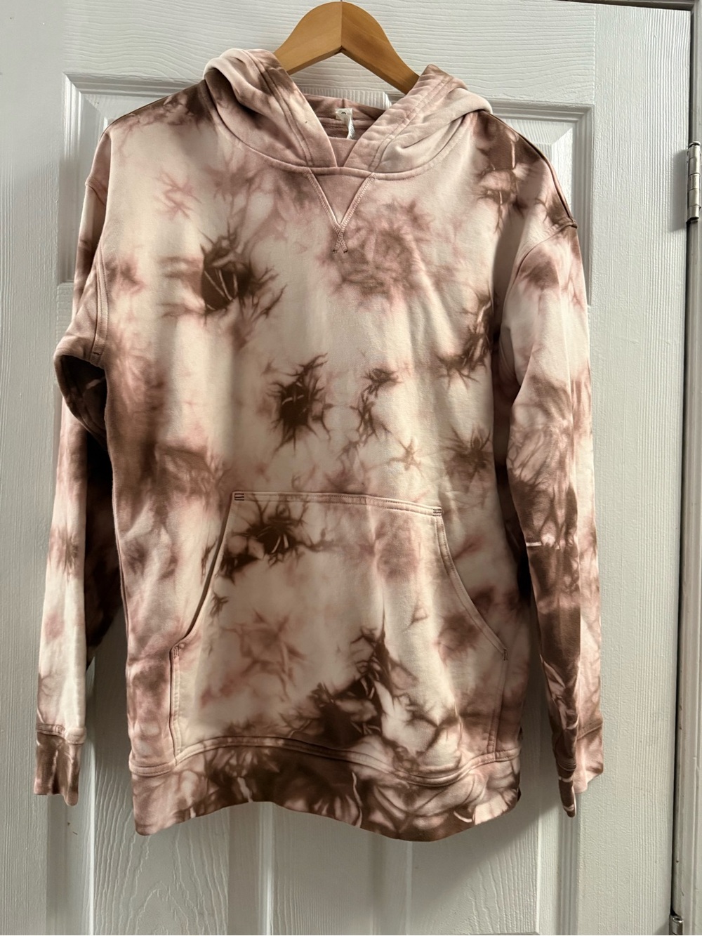 lululemon all yours hoodie limited edition earth dye - pink clay